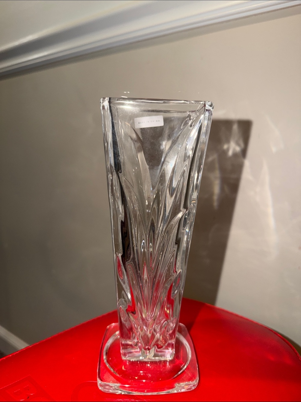 Crystal vase